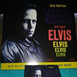 Danzig sings Elvis pink vinyl